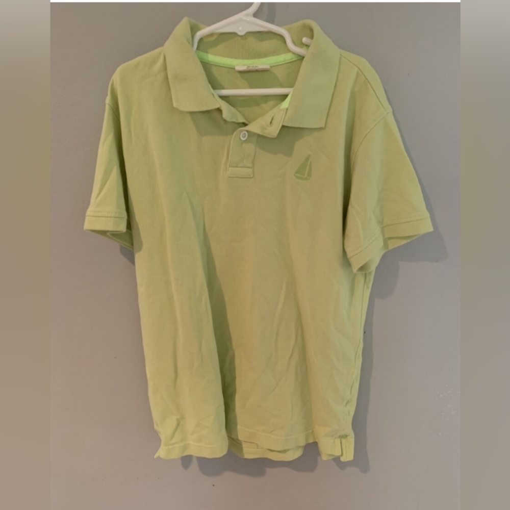 Light green polo